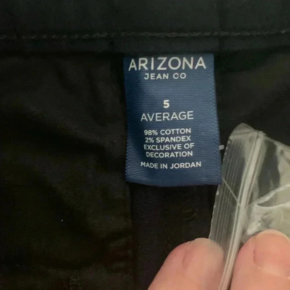 Arizona-jeans co. Women’s schoolgirl Straight Jeans Size 5A - Picture 7 of 8